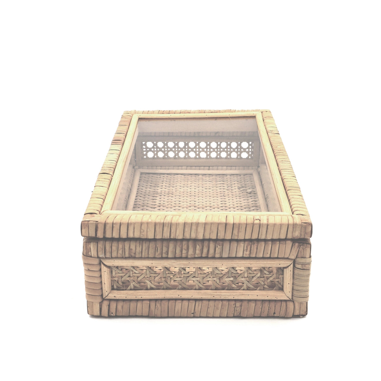Rattan Tile Box