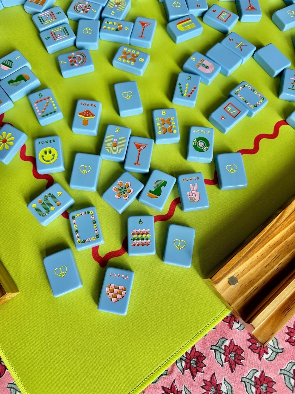 Mod Tiles - French Blue