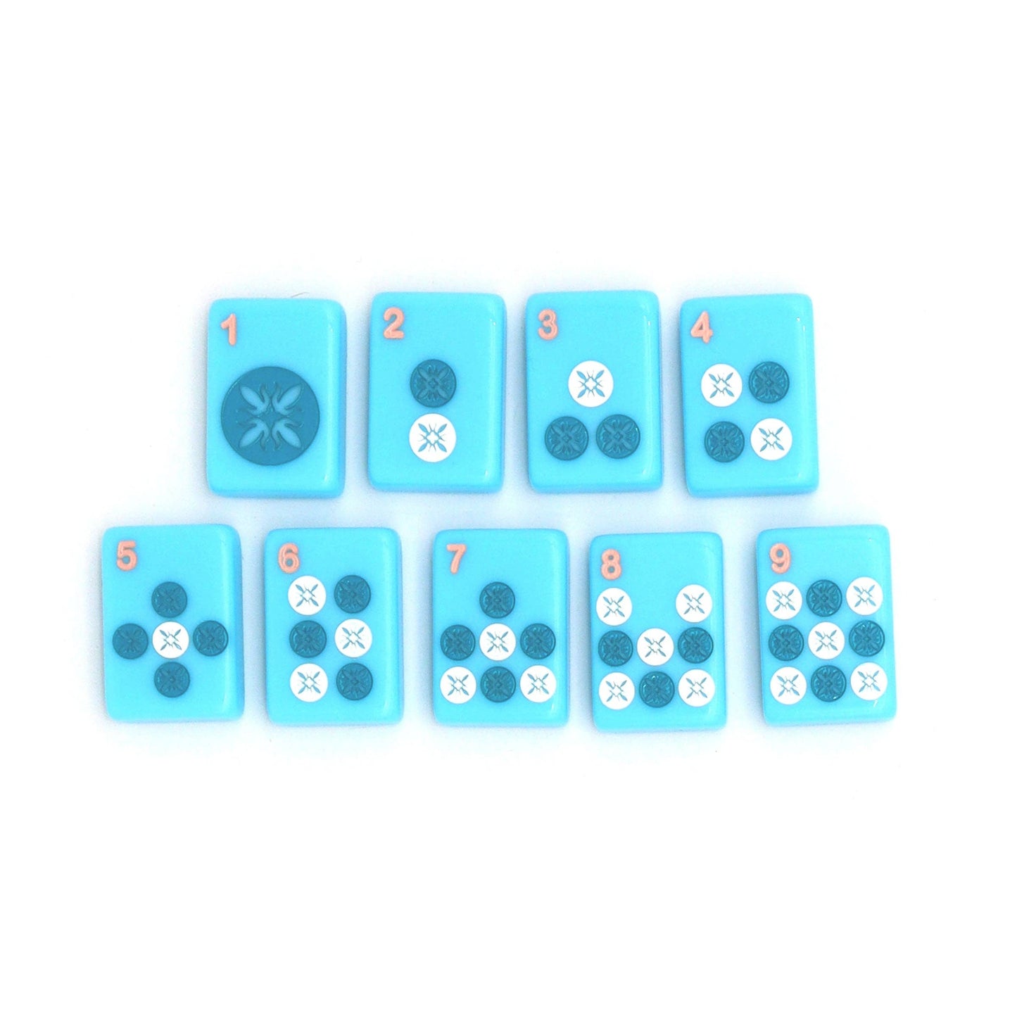 Blue Island Mahjong Tiles
