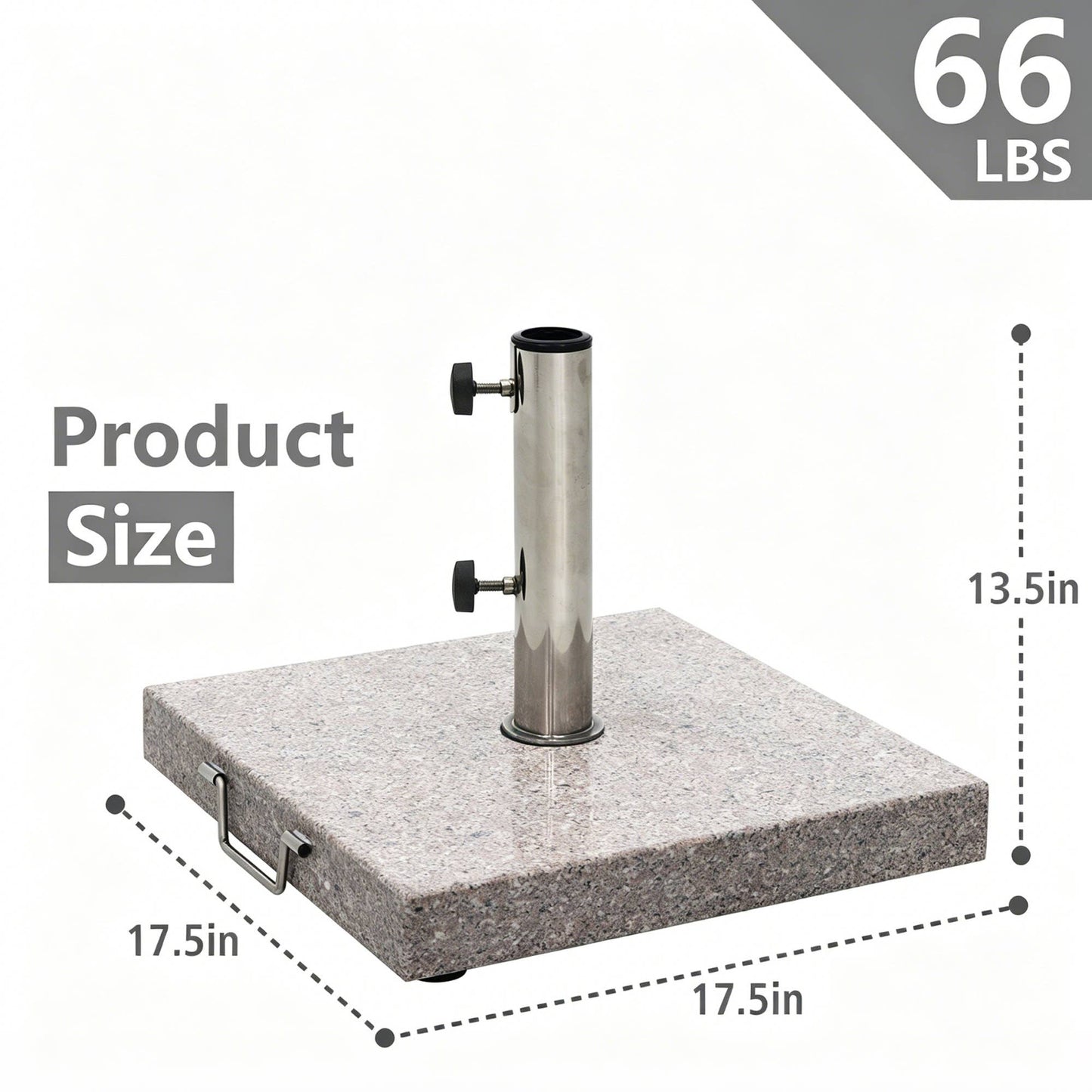 Premium Granite Umbrella Base 66 lbs (Free Shipping)