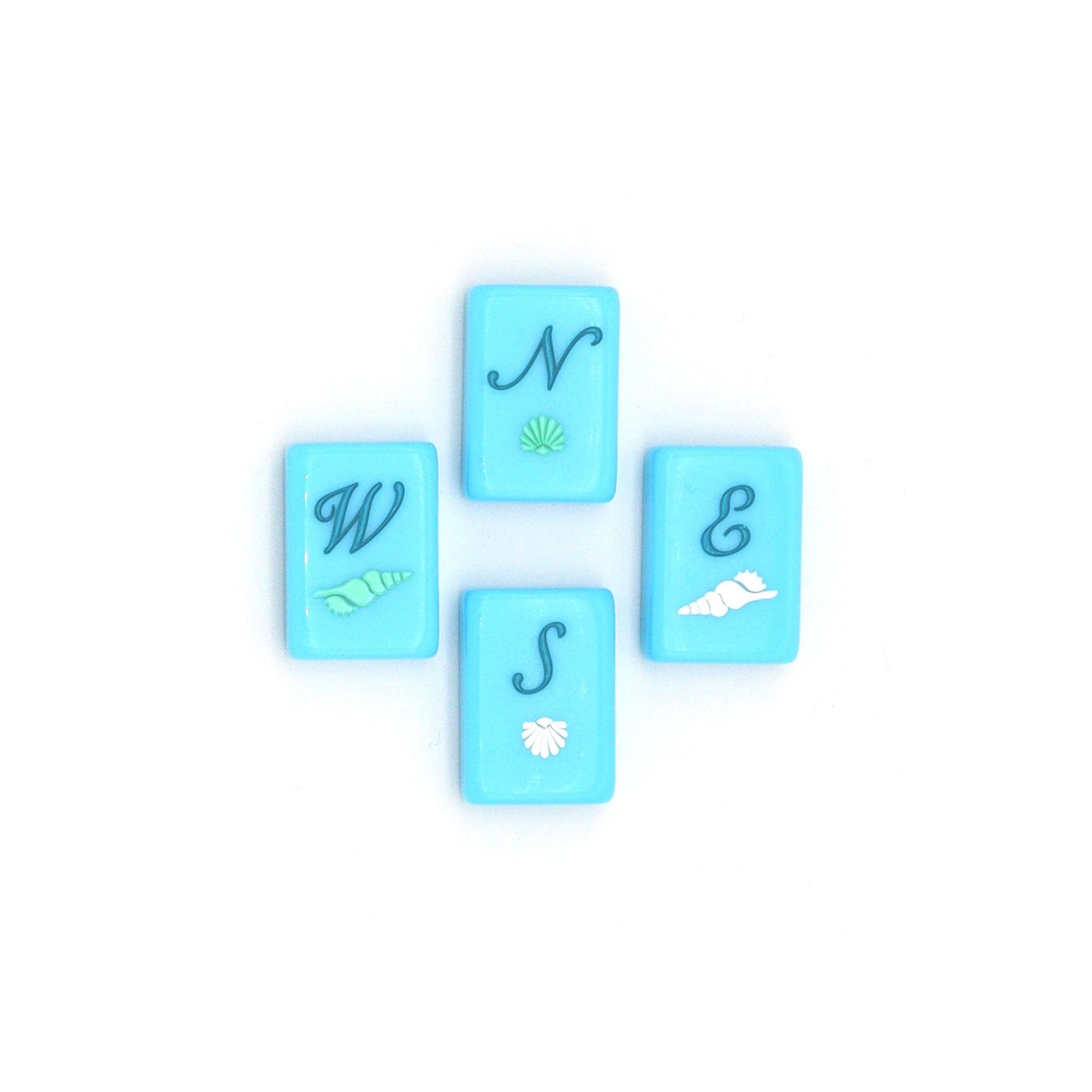Blue Island Mahjong Tiles