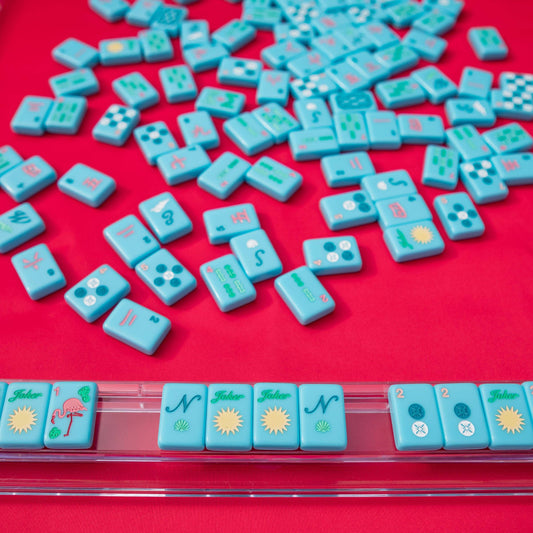 Blue Island Mahjong Tiles