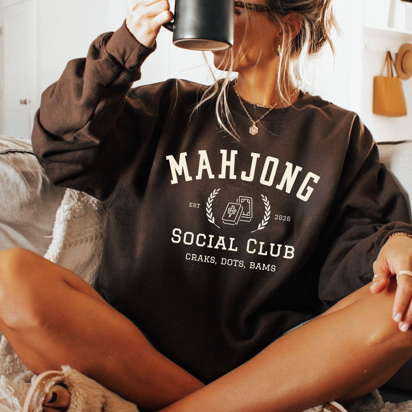 Mahjong Social Club Sweatshirt