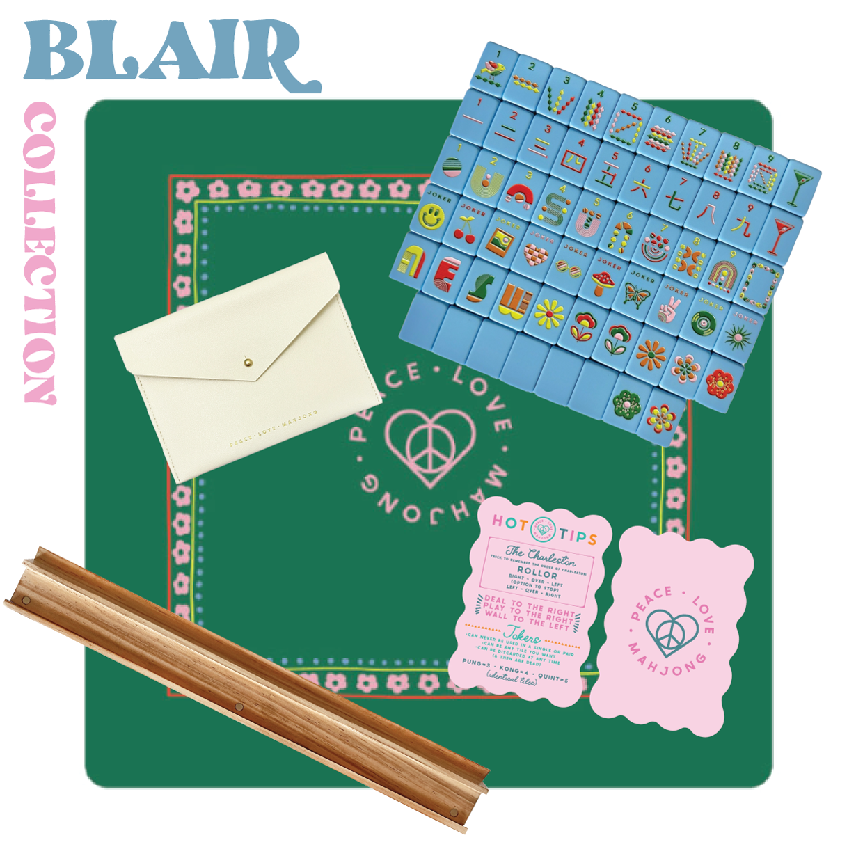 Mod Tiles - French Blue