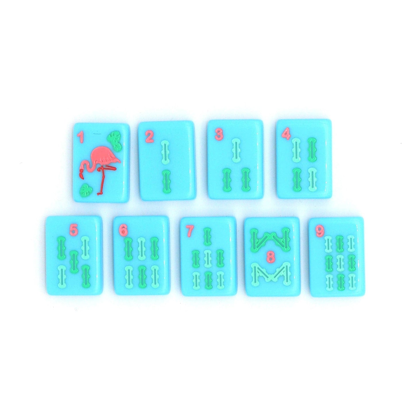 Blue Island Mahjong Tiles