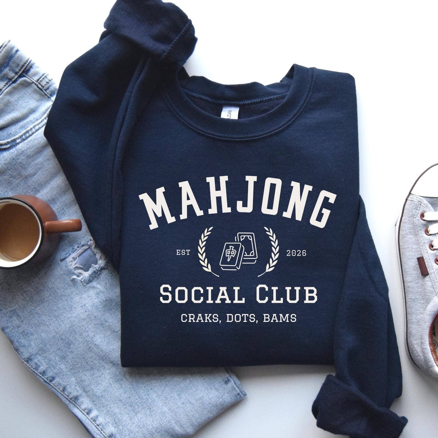 Mahjong Social Club Sweatshirt