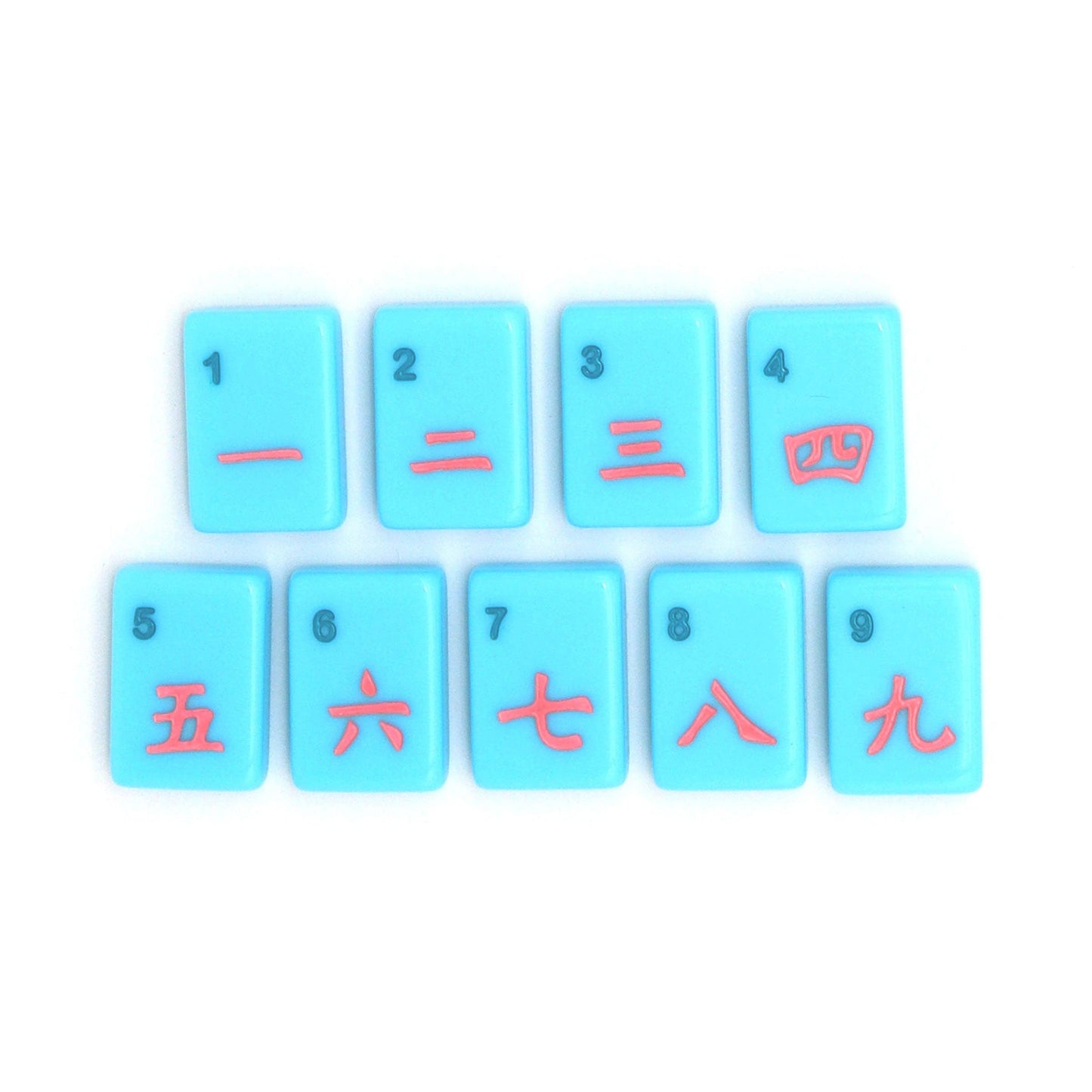 Blue Island Mahjong Tiles