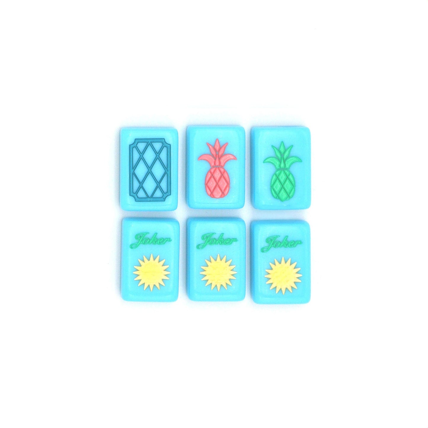 Blue Island Mahjong Tiles