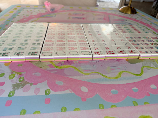 Pastel Lavender triple layer tiles