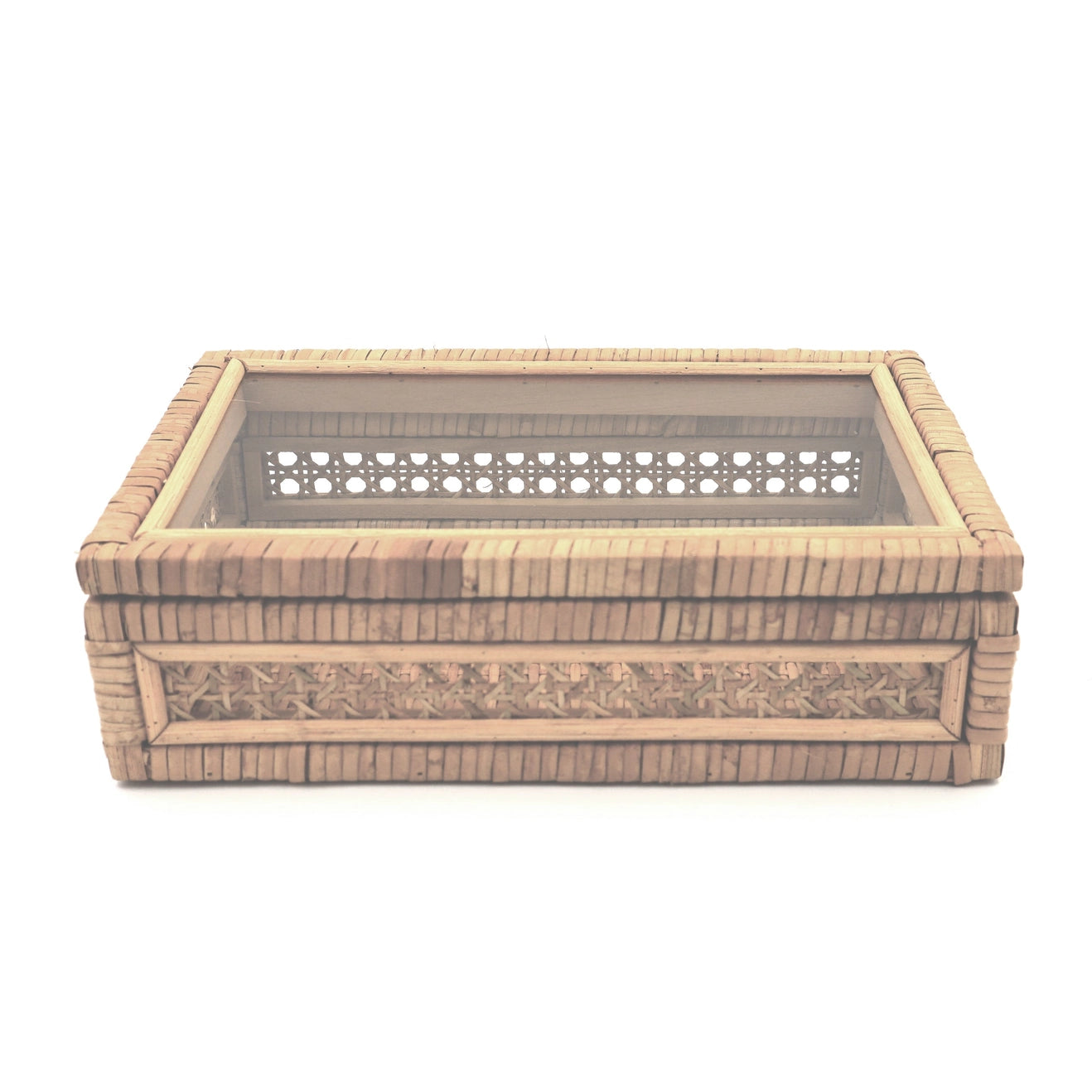 Rattan Tile Box