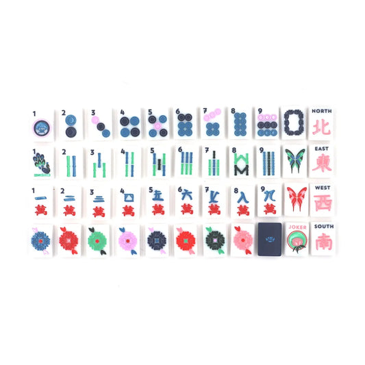 The House Tile Set, Navy