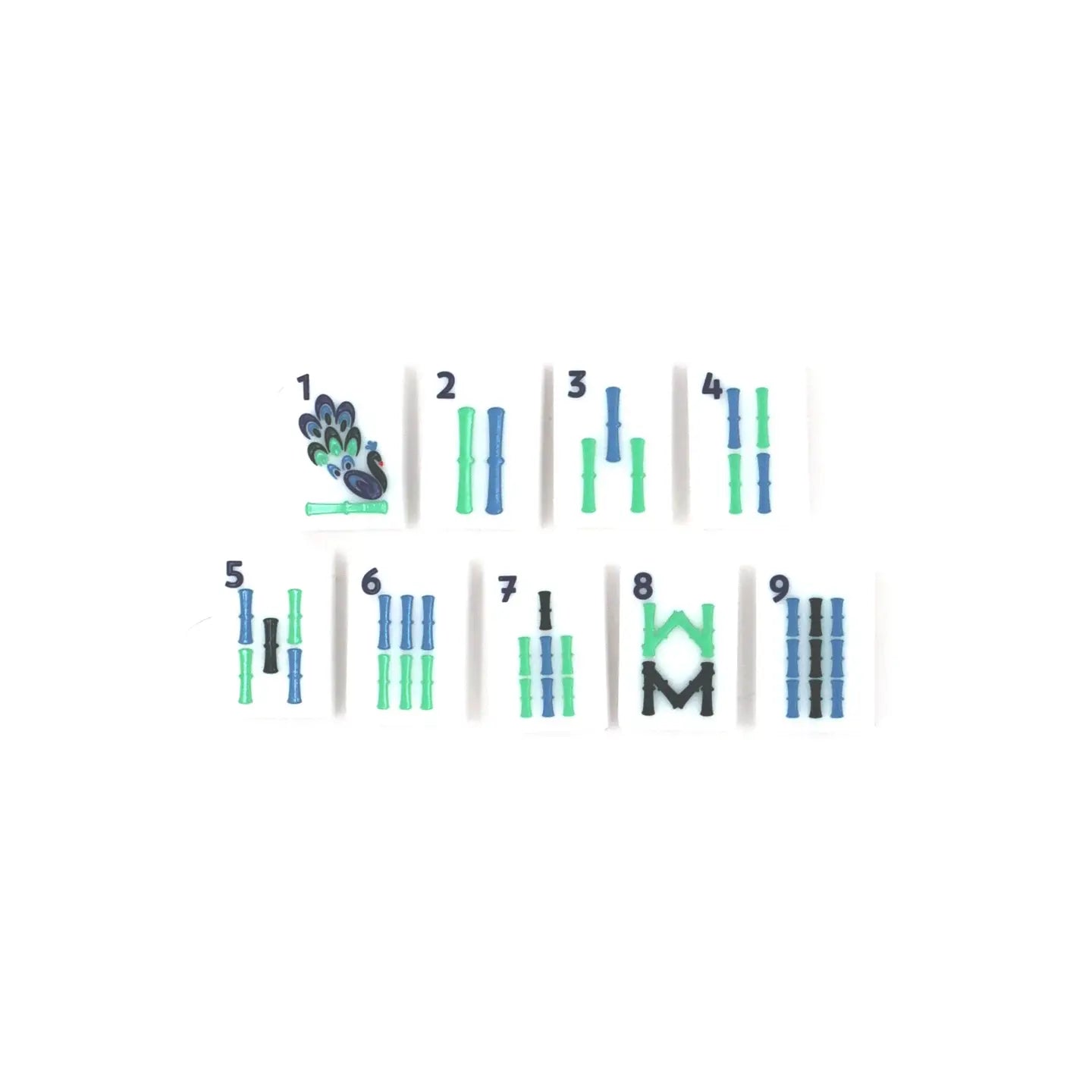 The House Tile Set, Navy