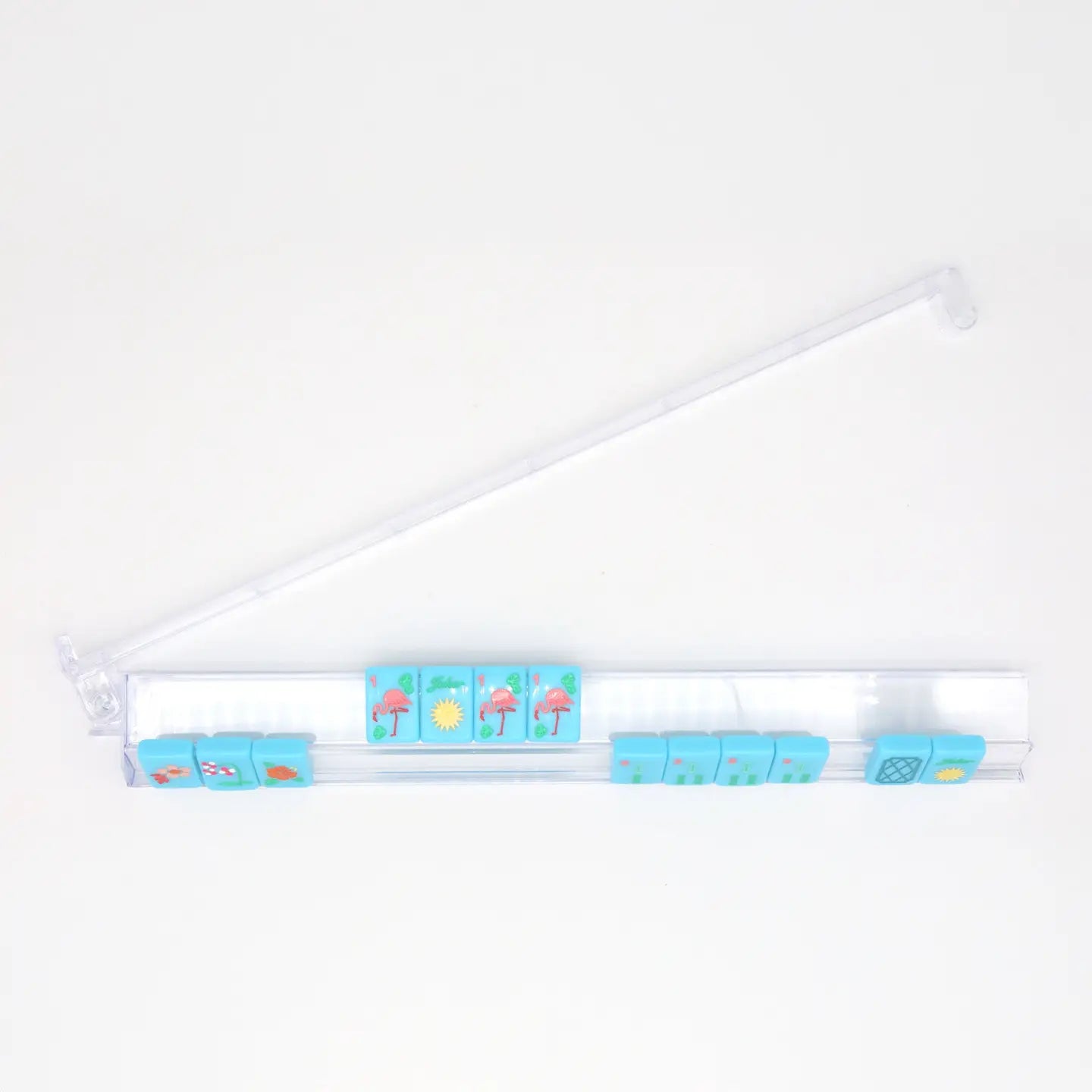 Clear Acrylic Mahjong Racks (Set of Four)