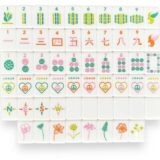 Og Mahj Tiles - Vibrant Vibes Tiles