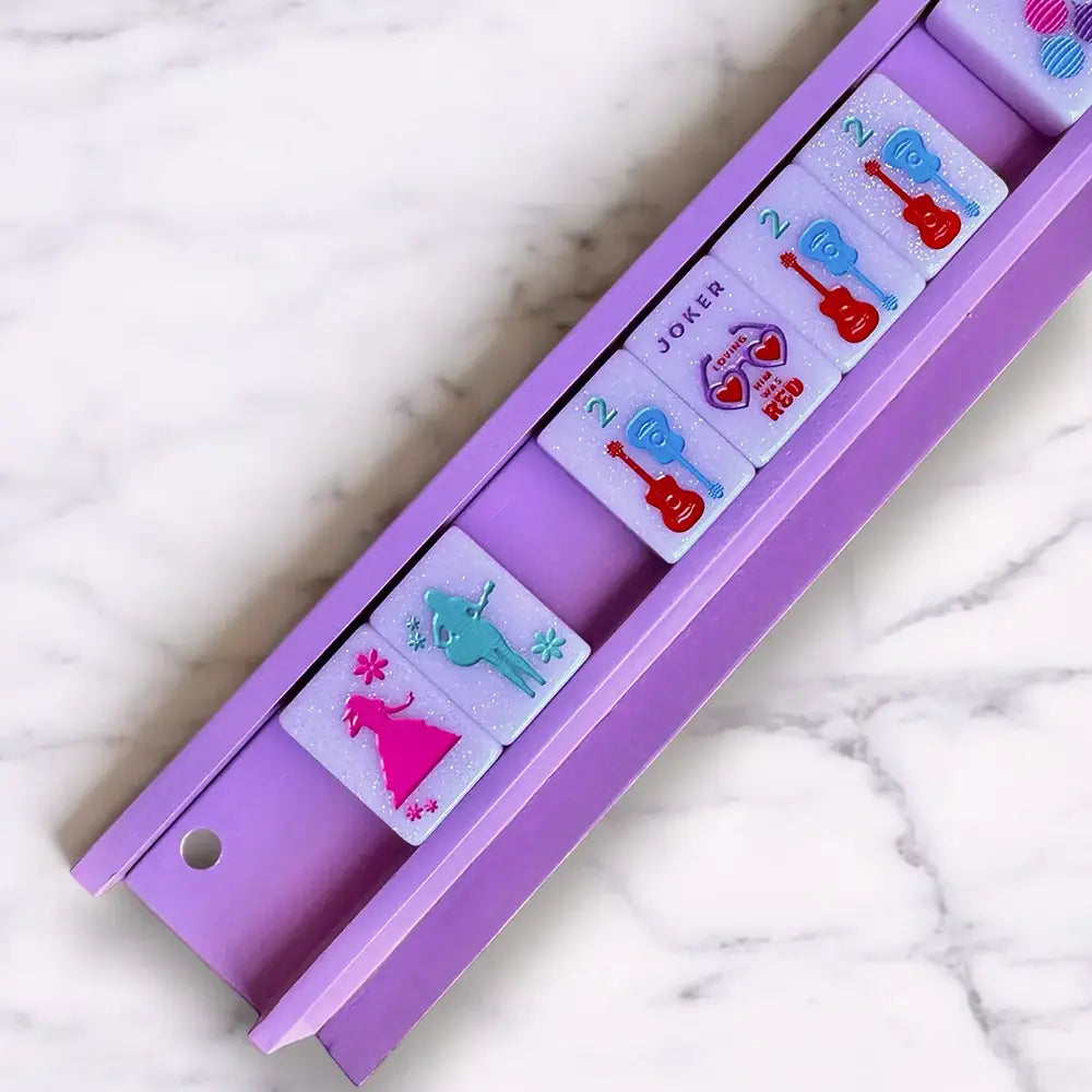 Mahjong Racks & Pushers (Set of 4)