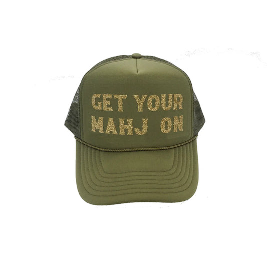 Get Your Mahj On Trucker Hat