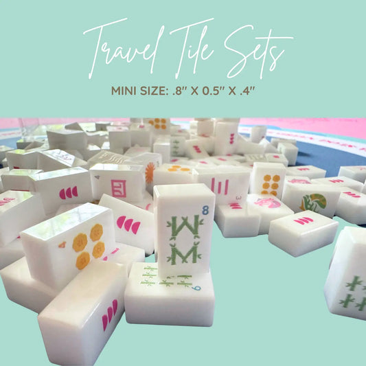 Art Embossed Art Travel Tiles in Acrylic Box W. Dice