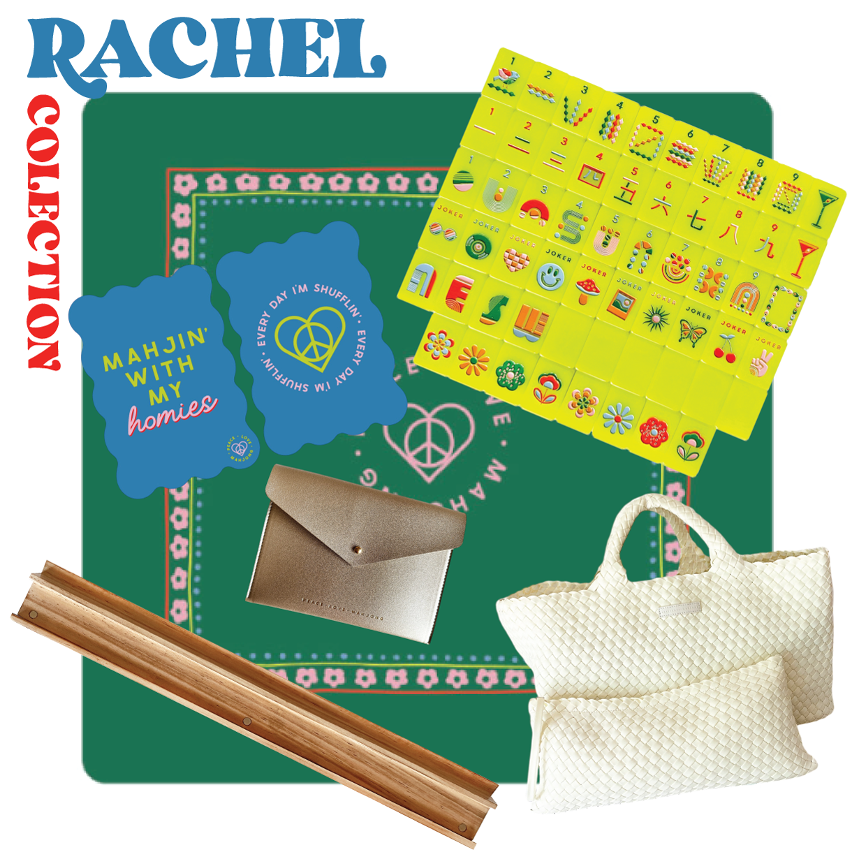 Mod Tiles - Chartreuse