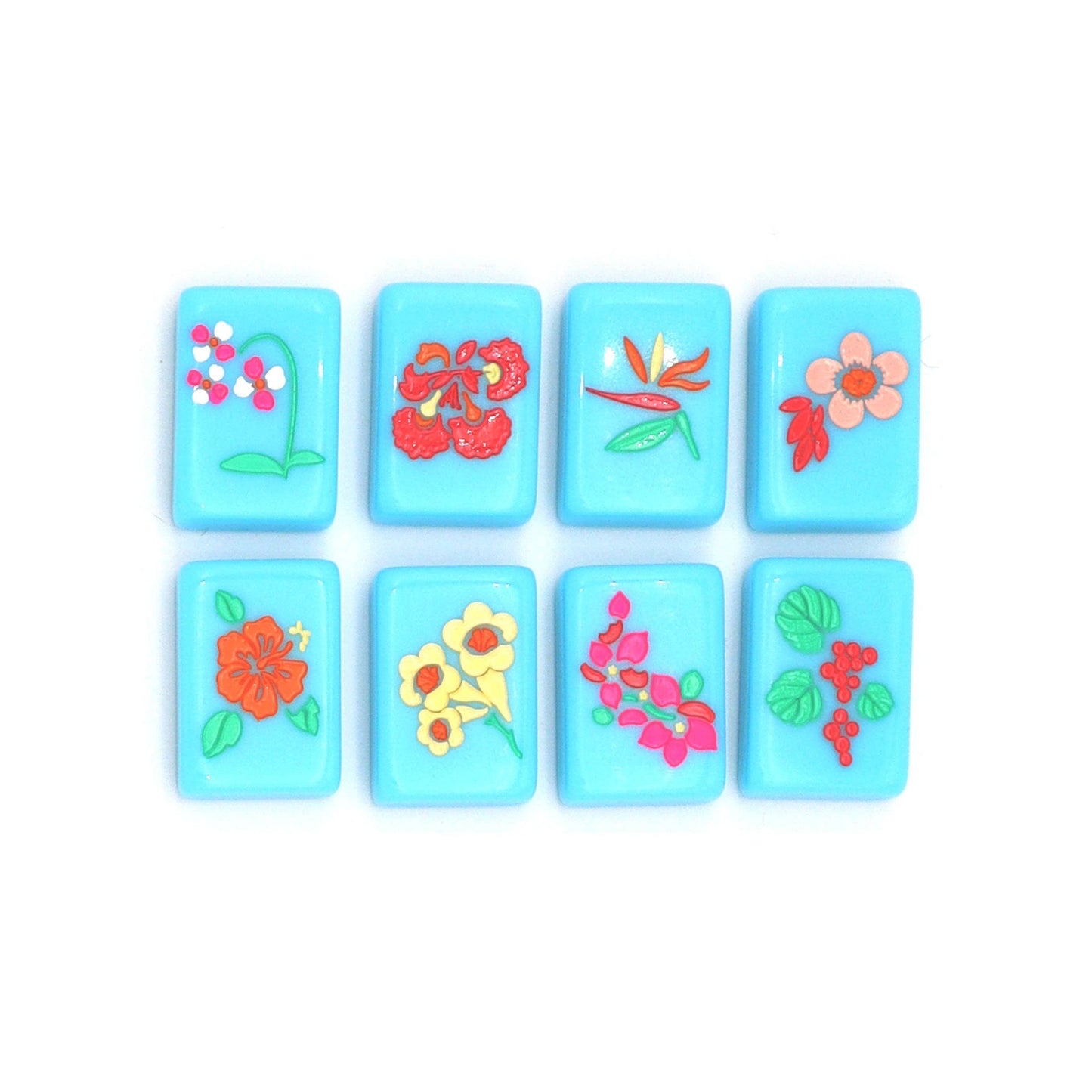Blue Island Mahjong Tiles